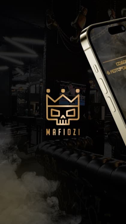 Экран приложения MAFIOZI Барбершоп